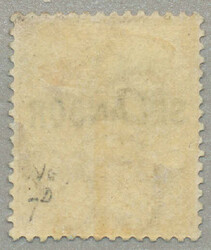 1881, 2c, brown, SELANGOR opt - type 7, LPOG, perf. 14, desirable, ...