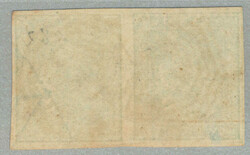 1840, 2a, green, pair, used with two octagonal B 1 cancels, good ...