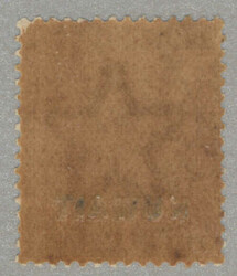 1923-24, 1 a, brown, DOUBLE opt KUWAIT, LPOG, very fresh and ...
