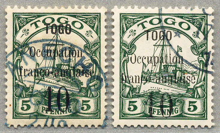 Lot 20584 - British Commonwealth German Colonies Togo French Occupation - classicphil GmbH 8'th classicphil Auction - Day 2 Lot 20584 - British Commonwealth German Colonies Togo French Occupation - classicphil GmbH 8'th classicphil Auction - Day 2