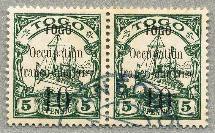 Lot 20588 - British Commonwealth German Colonies Togo French Occupation - classicphil GmbH 8'th classicphil Auction - Day 2 Lot 20588 - British Commonwealth German Colonies Togo French Occupation - classicphil GmbH 8'th classicphil Auction - Day 2