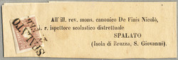 4745355: Austria Cancellations Dalmatia - Newspaper stamps