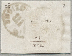 1859, Abstempelung Oberösterreich, komplette Abschläge FRANKENBURG ...