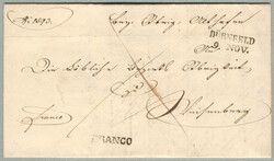 1846, Kärnten, Faltbrief von DÜRNFELD nach WEISENBERG, ...