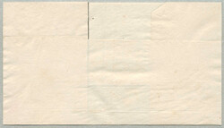 1880, 4 Paisa, black, stationary wrapper, thin paper, wmk (DORLING) & ...