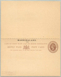 5355: Rhodesia - Postal stationery