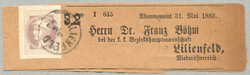 4745082: Austria Newspaper Stamp 1867/80