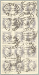 4745082: オーストリア・1867年新聞切手 - Newspaper stamps