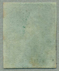 1858, (4 d.), green, imperf, used, with good to jumbo margins, very ...