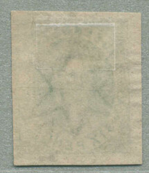 1860, 6 d, green, wmk w2, imperf, used, very fresh and desirable, XF! ...