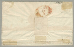 1850, 9 kr, blue, HP, Type III, clear cancellation SEBENICO V.L.A. ...