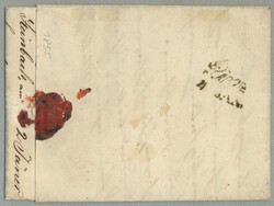 1855, From (UNTER)GRÜNBURG, dated 3 / 1 / 1855, cover franked with ...