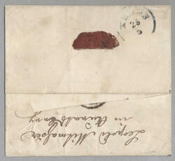 1861, From Marbach to Krems, registered cover dated 23.5, franked ...
