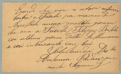 1879, 2kr, brown, stationary to TRIEST, cancel LET ARR PER MARE - 60p ...