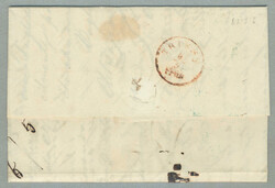 1858, shipmail Lloyd letter from ZAKYNTHOS to TRIESTE, cancelled with ...