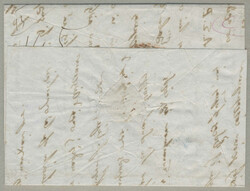 1854, letter from PIRAEUS to TRIEST, blue PIRAEUS cancel, front with ...
