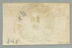 1850, 3 kr/red, pair, K. K. FELDPOSTAMT/3s. Ae. Cs., Müller 3438a, ...
