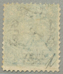 1866, 20pa., pale blue, TI, FII, with black opt. inscription, wmk ...