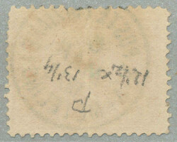 1872-75, 1pi., red, Penasson printing, Typographed, wmk crescent and ...