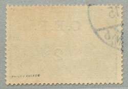 1915, 2 S on 2 Mark, German stamp with black opt/surcharge C.E.F, ...