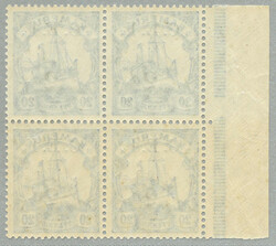 1915, 2 d on 20 Pfg., German stamp with black opt/surcharge C.E.F., ...