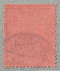 1915, 8 d on 80 Pfg., German stamp with black opt/surcharge C.E.F, ...