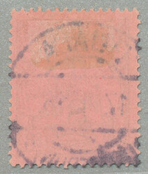 1915, 8 d on 80 Pfg., German stamp with black opt/surcharge C.E.F, ...