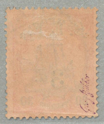 1915, 3 d on 30 Pfg., German stamp with black opt/surcharge C.E.F., ...