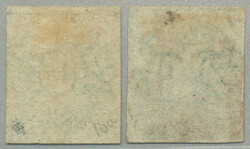 1862, 20 c, green and yellow green, Columbus head issue, printed ...