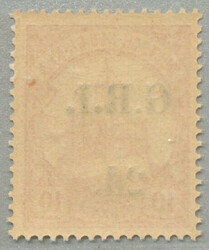 1914-15, 2d. on 10pf.,carmine, G. R. I. opt on german stamp, LPOG ...