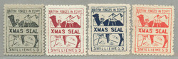 1931, 3 m, full set of all XMAS seals, LPOG, very fresh and desirable ...