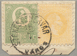 4745080: Austria 1867 Issue used in Hungary