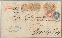 4745070: Austria 1863/64 Issue