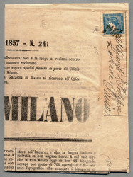 4745052: Austria Newspaper Stamps 1851