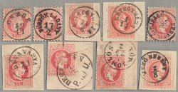 4745080: Austria 1867 Issue used in Hungary