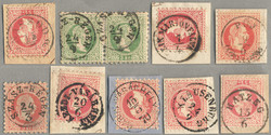 4745080: Austria 1867 Issue used in Hungary