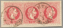 4745080: Austria 1867 Issue used in Hungary