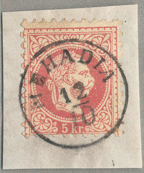 4745080: Austria 1867 Issue used in Hungary