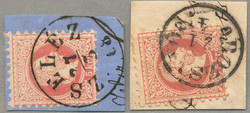 4745080: Austria 1867 Issue used in Hungary