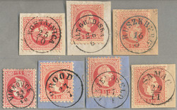 4745080: Austria 1867 Issue used in Hungary