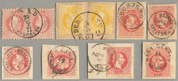 4745080: Austria 1867 Issue used in Hungary