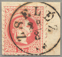 4745080: Austria 1867 Issue used in Hungary