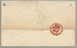 1861, letter from GALATZ to WIEN from the Agentie der K. K. Donau ...