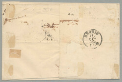 1863, 15 kr, on letter from BOTZEN to REGGIO/Italy, cancelled BOTZEN, ...