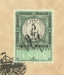 1880, from WIEN to NEUSATZ(Novi Sad/Serbien), Danube freight ...