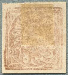 1879, 8 a, brick red, proof on white European paper with broad laid ...