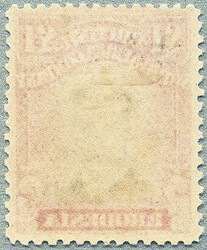 1913-19, £1, black and bright purple, Die IIIB, perf 14, LPOG, with ...