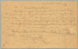 1915, Airmail Feldpost card, sent from the besieged city of Przemysl, ...