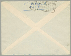 1935, from Rabat to Limoges, official military cover from the French ...