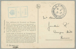 1919, from Cologne to Burgess Hill, unfranked picture postcard ...